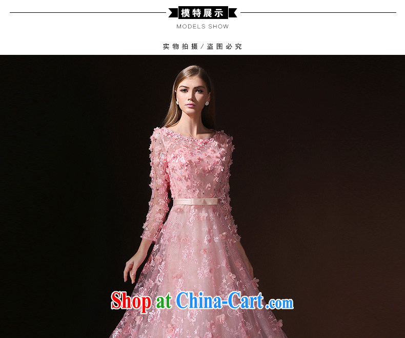 According to Lin Windsor wedding dresses 2015 new long-sleeved style Korean bridal wedding banquet toast long evening dress skirt pink tailored Advisory Service pictures, price, brand platters! Elections are good character, the national distribution, so why buy now enjoy more preferential! Health