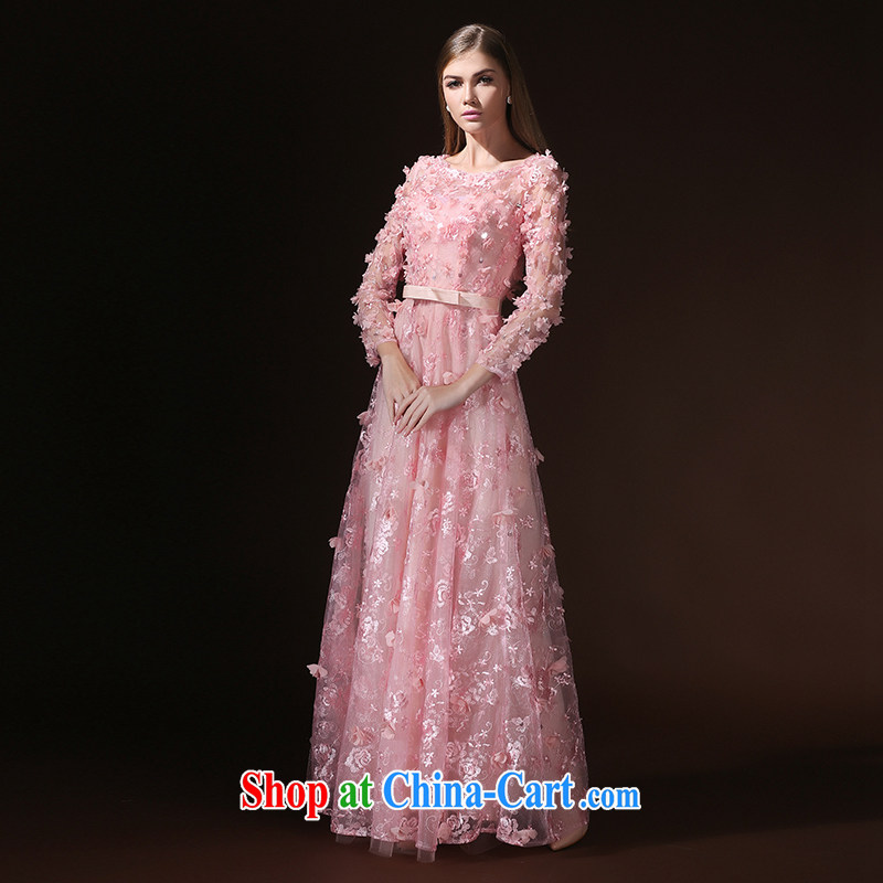 According to Lin Windsor wedding dresses 2015 new long-sleeved style Korean bridal wedding banquet toast long evening dress skirt pink tailored Advisory Service, according to Lin, Elizabeth, and shopping on the Internet