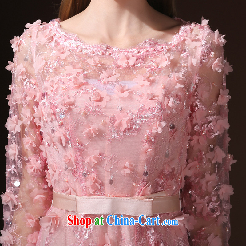 According to Lin Windsor wedding dresses 2015 new long-sleeved style Korean bridal wedding banquet toast long evening dress skirt pink tailored Advisory Service, according to Lin, Elizabeth, and shopping on the Internet