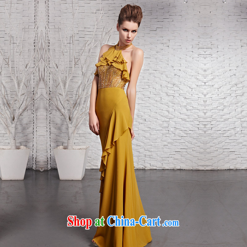 Creative Fox Evening Dress 2015 New is also elegant evening dress long gown beauty banquet toast service annual meeting presided over 81,618 dresses picture color XXL, creative Fox (coniefox), online shopping