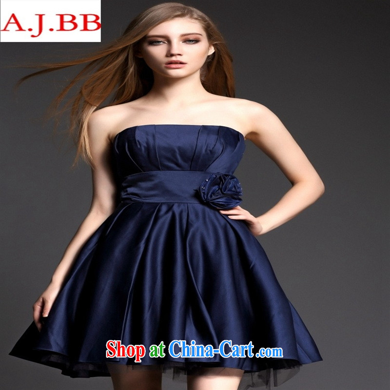 Orange Ngai advisory committee * 2015 yuan a stylish literary Lady style ceremony dress dress dress a field for erase chest dresses T 3148 豆沙 purple XL, A . J . BB, shopping on the Internet