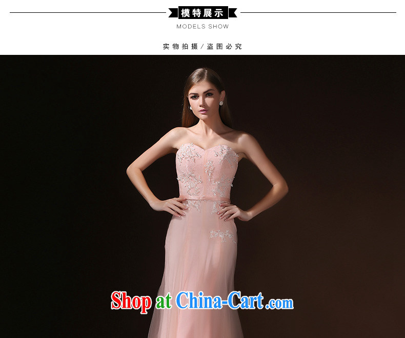 According to Lin Sha Evening Dress 2015 new spring and summer wiped chest bridal wedding toast serving long, dinner gatherings will dress dress girls pink tailored Advisory Service pictures, price, brand platters! Elections are good character, the national distribution, so why buy now enjoy more preferential! Health