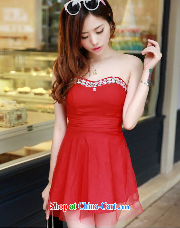 The Bekaa in Dili sexy bare chest wrapped chest Princess shaggy Web yarn small dress dresses9960 #red are code pictures, price, brand platters! Elections are good character, the national distribution, so why buy now enjoy more preferential! Health