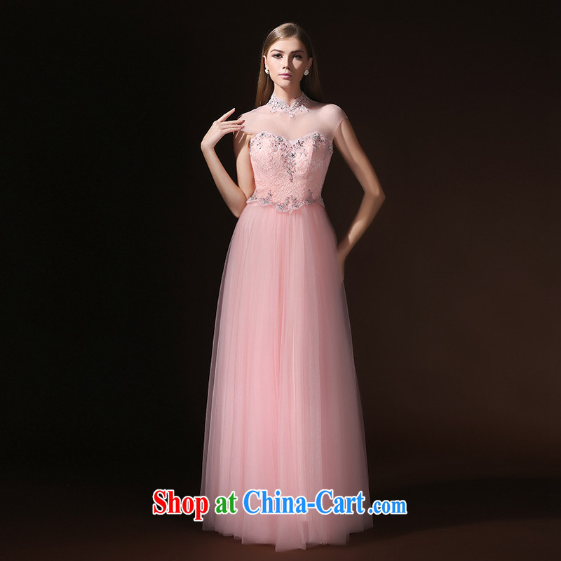 According to Lin graduated from Elizabeth the wedding dress women 2015 marriage, long evening dress summer bride's toast clothing wedding dress bridesmaid clothing pink tailored Advisory Service, according to Lin, Elizabeth, and shopping on the Internet