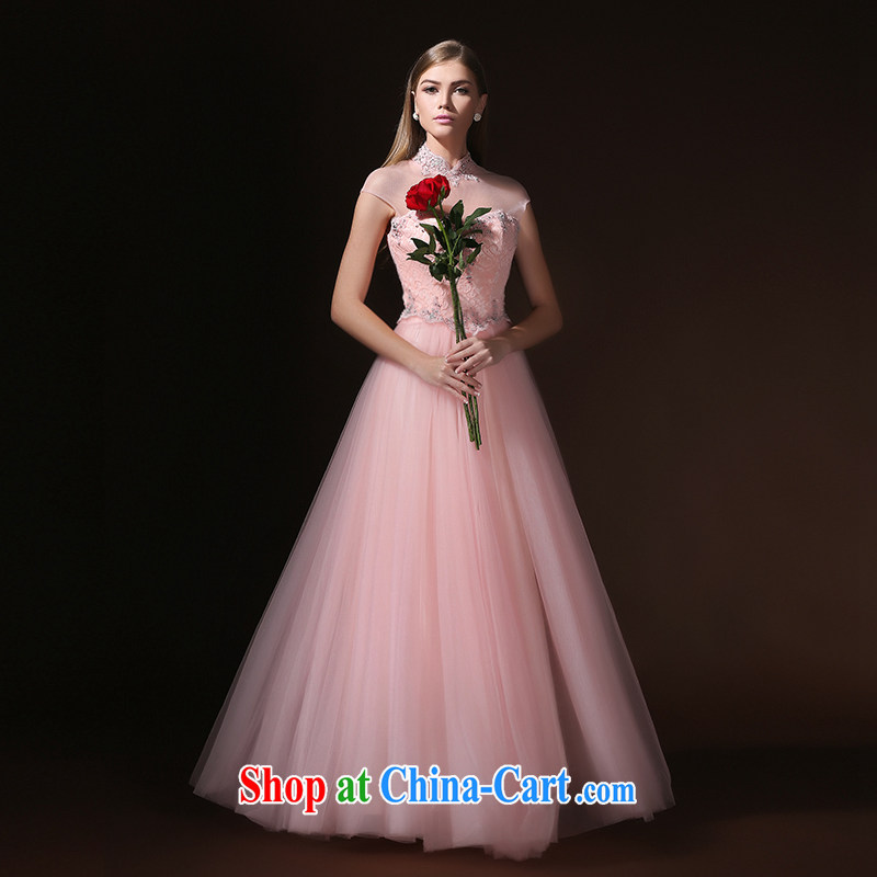 According to Lin graduated from Elizabeth the wedding dress women 2015 marriage, long evening dress summer bride's toast clothing wedding dress bridesmaid clothing pink tailored Advisory Service, according to Lin, Elizabeth, and shopping on the Internet