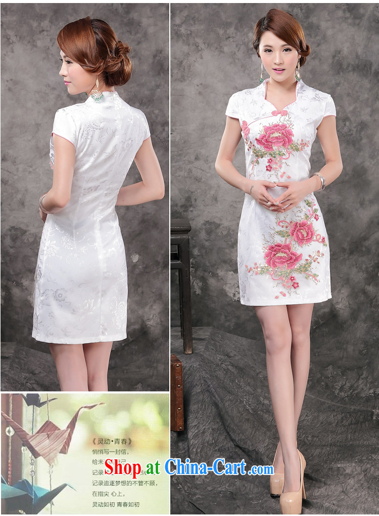 Mr Ronald ARCULLI is new, retro-day cheongsam dress stylish improved cheongsam dress beauty short dress suit M pictures, price, brand platters! Elections are good character, the national distribution, so why buy now enjoy more preferential! Health