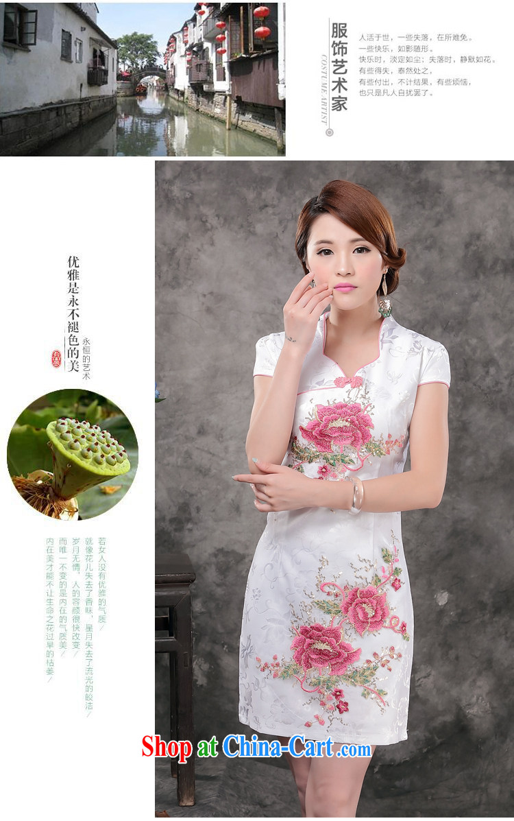 Mr Ronald ARCULLI is new, retro-day cheongsam dress stylish improved cheongsam dress beauty short dress suit M pictures, price, brand platters! Elections are good character, the national distribution, so why buy now enjoy more preferential! Health