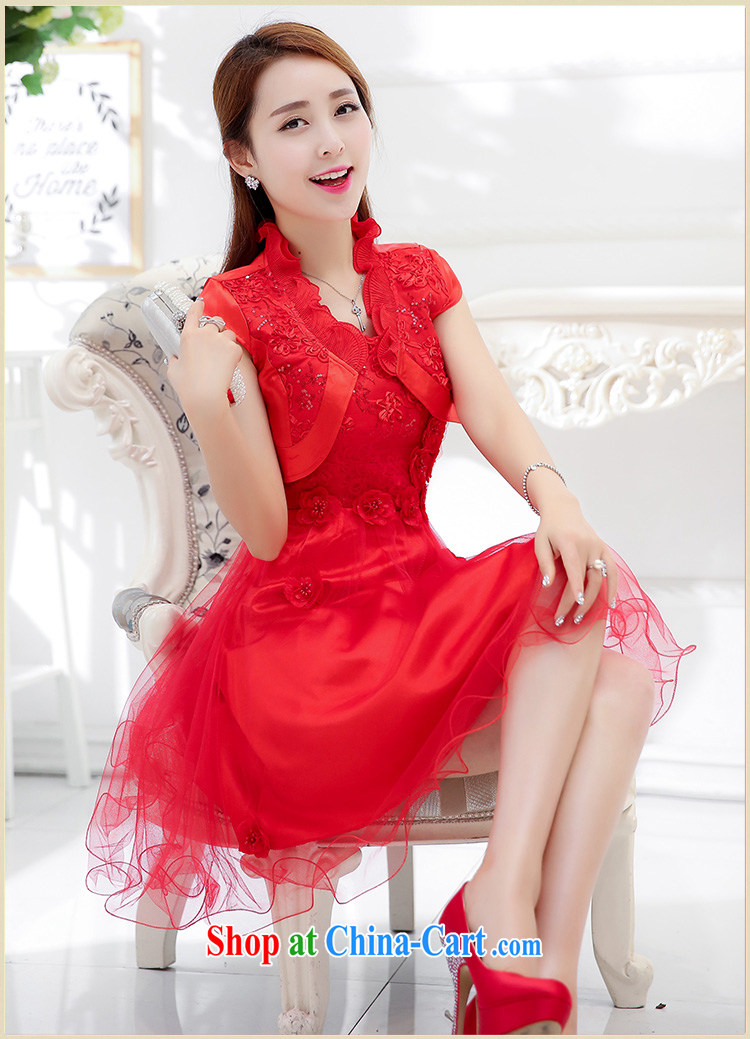 Cheer autumn wedding dress bridesmaid clothing dresses children with lace 2015 New back exposed red wedding toast clothing red 2 XL recommendations 123 - 130 catties through pictures, price, brand platters! Elections are good character, the national distribution, so why buy now enjoy more preferential! Health