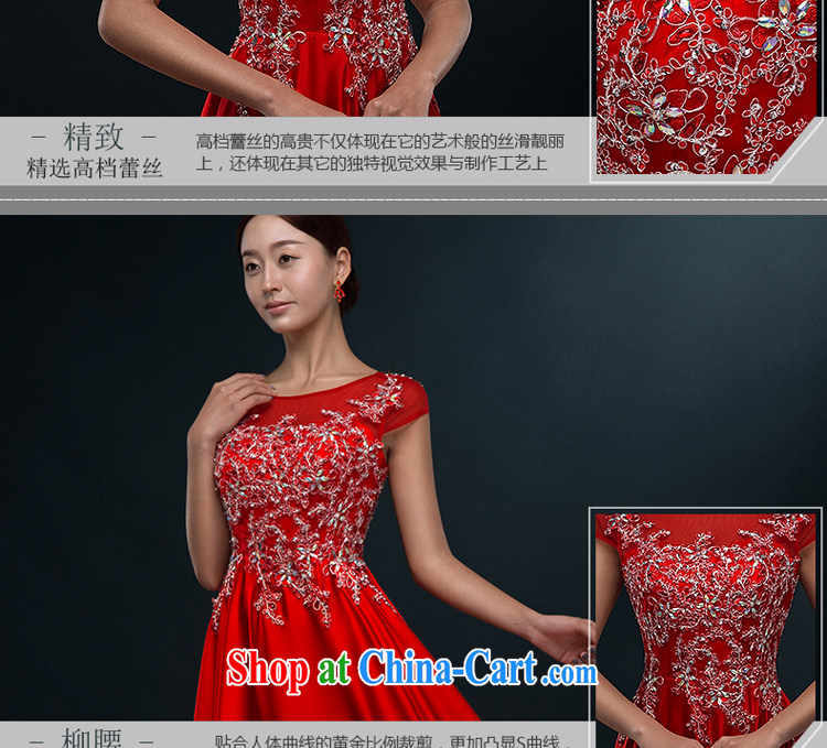 The Greek, Mona Lisa (XILUOSHA) bridal dresses 2015 new toast clothing stylish evening dress long summer the wedding dress girl wedding dress shoulders red XL pictures, price, brand platters! Elections are good character, the national distribution, so why buy now enjoy more preferential! Health