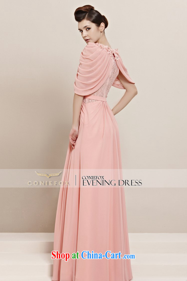 Creative Fox Evening Dress 2015 new shawl long sleeved gown, pink bridesmaid dress bridal wedding dresses bows dress 30,162 picture color S pictures, price, brand platters! Elections are good character, the national distribution, so why buy now enjoy more preferential! Health