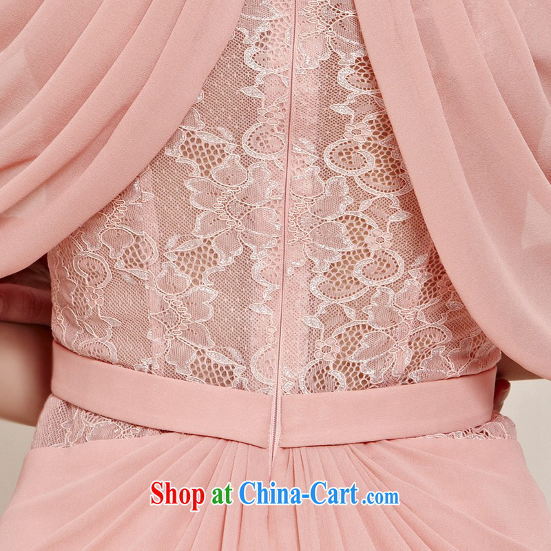 Creative Fox Evening Dress 2015 new shawl long sleeved gown, pink bridesmaid dress bridal wedding dresses bows dress 30,162 picture color S, creative Fox (coniefox), online shopping
