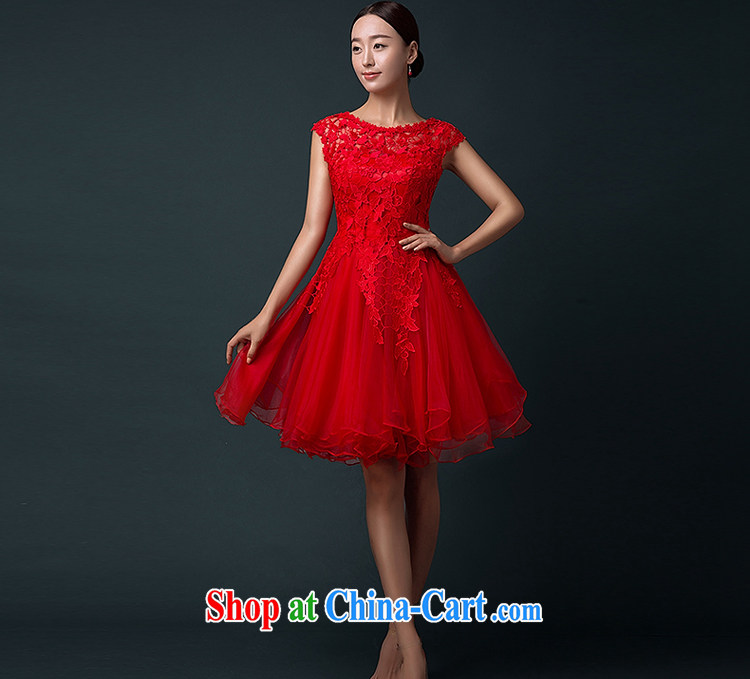 The Greek, Elizabeth (XILUOSHA) bridal gown short wedding toast service summer 2015 new marriage small red dress girl lace evening dress skirt red XXL pictures, price, brand platters! Elections are good character, the national distribution, so why buy now enjoy more preferential! Health
