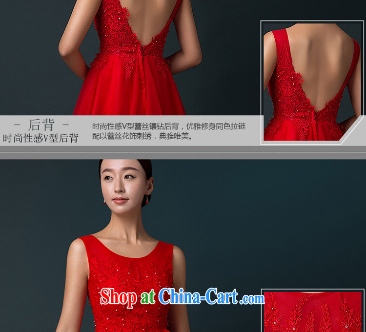The Greek, Mona Lisa (XILUOSHA) bride toast wedding clothes dress 2015 new stylish double-shoulder bridal gown girls small dress summer short red XXL pictures, price, brand platters! Elections are good character, the national distribution, so why buy now enjoy more preferential! Health