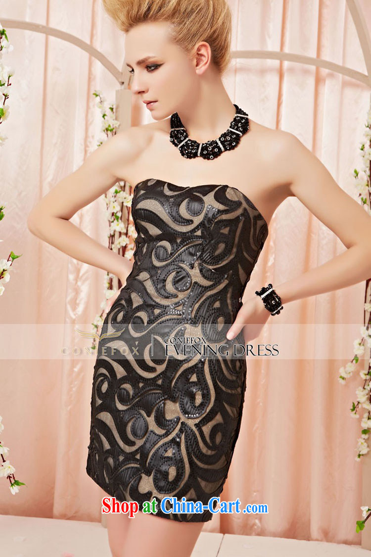Creative Fox Evening Dress 2015 new personality Wipe Pattern chest dress banquet toast serving the annual evening dress long dress 30,305 picture color L pictures, price, brand platters! Elections are good character, the national distribution, so why buy now enjoy more preferential! Health