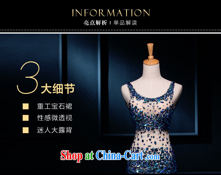 It is the JUSERE high-end dress 2015 new women dress dresses summer silk cultivation video thin aura long skirt banquet evening dress dress long, sapphire blue high-end custom contact Customer Service pictures, price, brand platters! Elections are good character, the national distribution, so why buy now enjoy more preferential! Health
