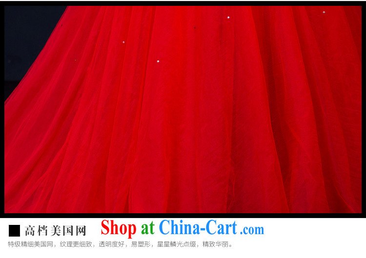 It is the JUSERE high-end dress 2015 spring and summer new dual-shoulder-neck Korean long small-tail bridal toast service banquet Evening Dress stylish Chinese red high-end custom contact Customer Service pictures, price, brand platters! Elections are good character, the national distribution, so why buy now enjoy more preferential! Health