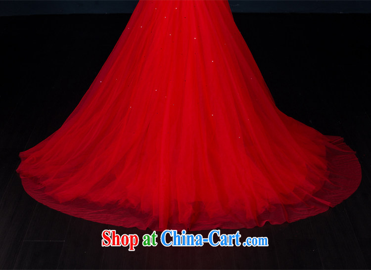 It is the JUSERE high-end dress 2015 spring and summer new dual-shoulder-neck Korean long small-tail bridal toast service banquet Evening Dress stylish Chinese red high-end custom contact Customer Service pictures, price, brand platters! Elections are good character, the national distribution, so why buy now enjoy more preferential! Health