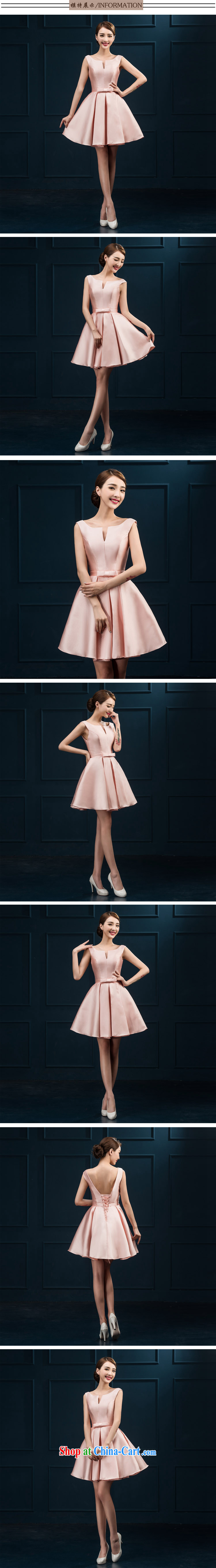 bridesmaid clothing 2015 new Summer Package shoulder bridesmaid dresses in female small dress dresses short bridal toast summer uniform white XL pictures, price, brand platters! Elections are good character, the national distribution, so why buy now enjoy more preferential! Health