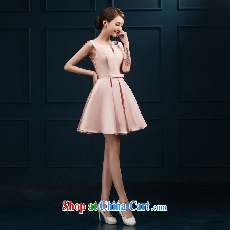 bridesmaid clothing 2015 new Summer Package shoulder bridesmaid dresses in female small dress dresses short bridal toast summer uniform white XL, my dear Bride (BABY BPIDEB), online shopping