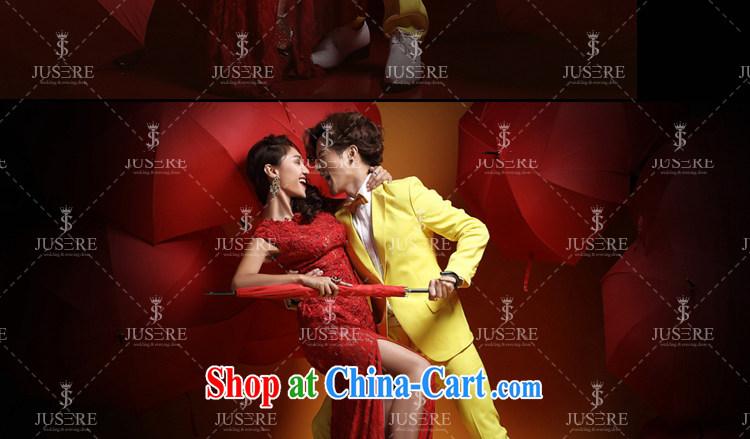 It is not the JUSERE wedding dresses 2015 spring and summer New Red stylish Chinese red bridal wedding banquet toast long evening dress sense of courage china red high-end custom contact Customer Service pictures, price, brand platters! Elections are good character, the national distribution, so why buy now enjoy more preferential! Health