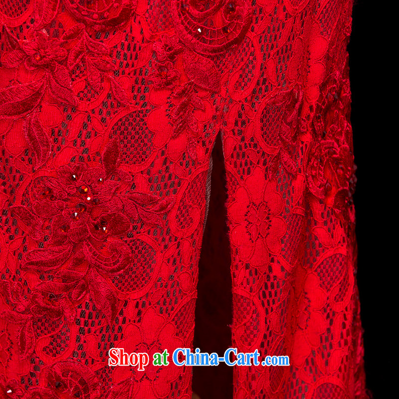 It is not the JUSERE wedding dresses 2015 spring and summer New Red stylish Chinese red bridal wedding banquet toast long evening dress dress sense of courage China Red high-end custom contact customer service, it is set to, and shopping on the Internet