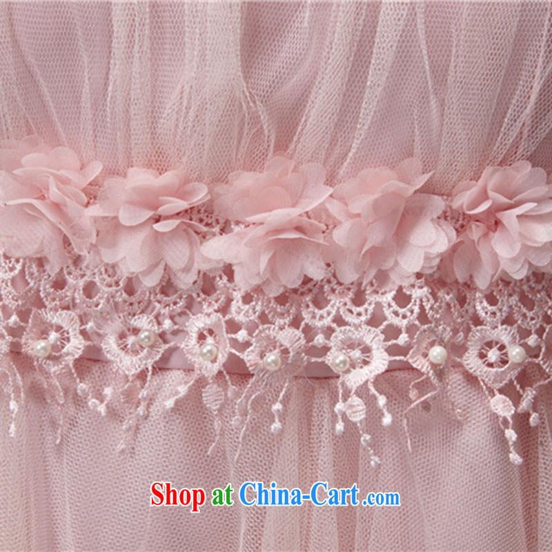 O, the US (Aoqimei) 2015 summer new bridesmaid dresses in banquet dress sister dress short dress small dress 955 white L, O, and the United States (Aoqimei), online shopping