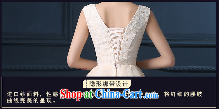 Summer 2015 Korean shoulders larger graphics thin marriages served toast banquet dress champagne color S Suzhou shipping pictures, price, brand platters! Elections are good character, the national distribution, so why buy now enjoy more preferential! Health