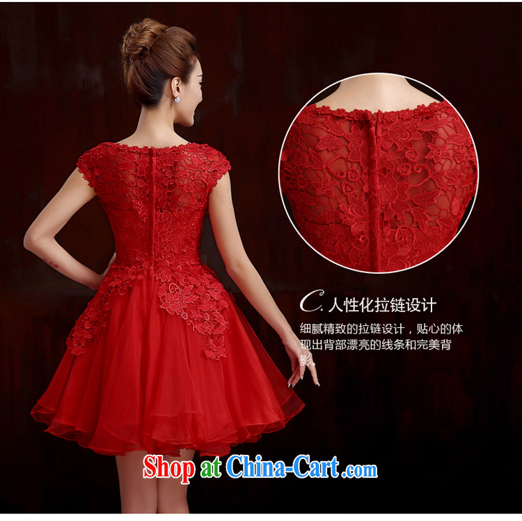 Toasting service 2015 spring bridal wedding dress short red stylish large code banquet dress girls summer red tailored contact Customer Service pictures, price, brand platters! Elections are good character, the national distribution, so why buy now enjoy more preferential! Health