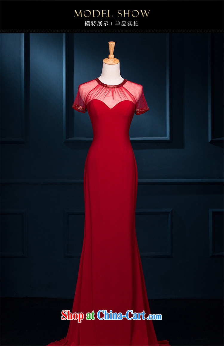 It is not the JUSERE high-end wedding dresses 2015 spring and summer New Red stylish Korean bridal wedding banquet toast long evening dress Chinese red high-end custom contact Customer Service pictures, price, brand platters! Elections are good character, the national distribution, so why buy now enjoy more preferential! Health