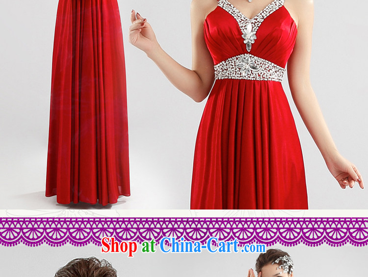 The Greek, Mona Lisa (XILUOSHA) bridal dresses 2014 new Korean video thin wood drill long wedding dress shoulders Deep V performances hosted service deep purple XXL pictures, price, brand platters! Elections are good character, the national distribution, so why buy now enjoy more preferential! Health