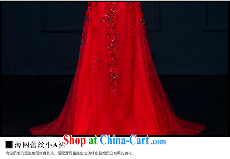 It is the JUSERE wedding dresses bridesmaid dresses long, cultivating party collar lace bridal back-door dress uniform toast moderator banquet Evening Dress China Wind China Red high-end custom contact Customer Service pictures, price, brand platters! Elections are good character, the national distribution, so why buy now enjoy more preferential! Health