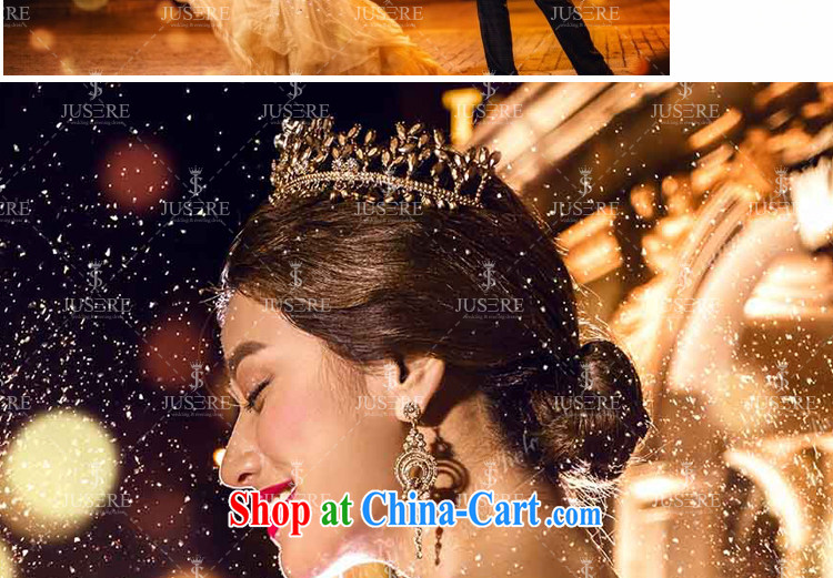It is not the JUSERE high-end wedding dresses banquet dress spring and summer moderator dress girl wedding package shoulder crowsfoot bride toast wedding service long cultivating gold 8 pictures, price, brand platters! Elections are good character, the national distribution, so why buy now enjoy more preferential! Health