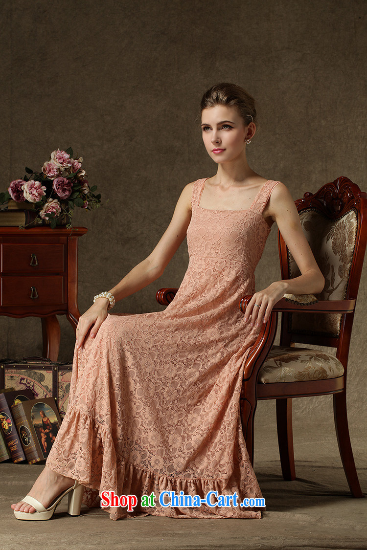 Diane Yi Library 2015 spring and summer high-end custom luxury full lace straps dress big flouncing dresses bare toner XL pictures, price, brand platters! Elections are good character, the national distribution, so why buy now enjoy more preferential! Health