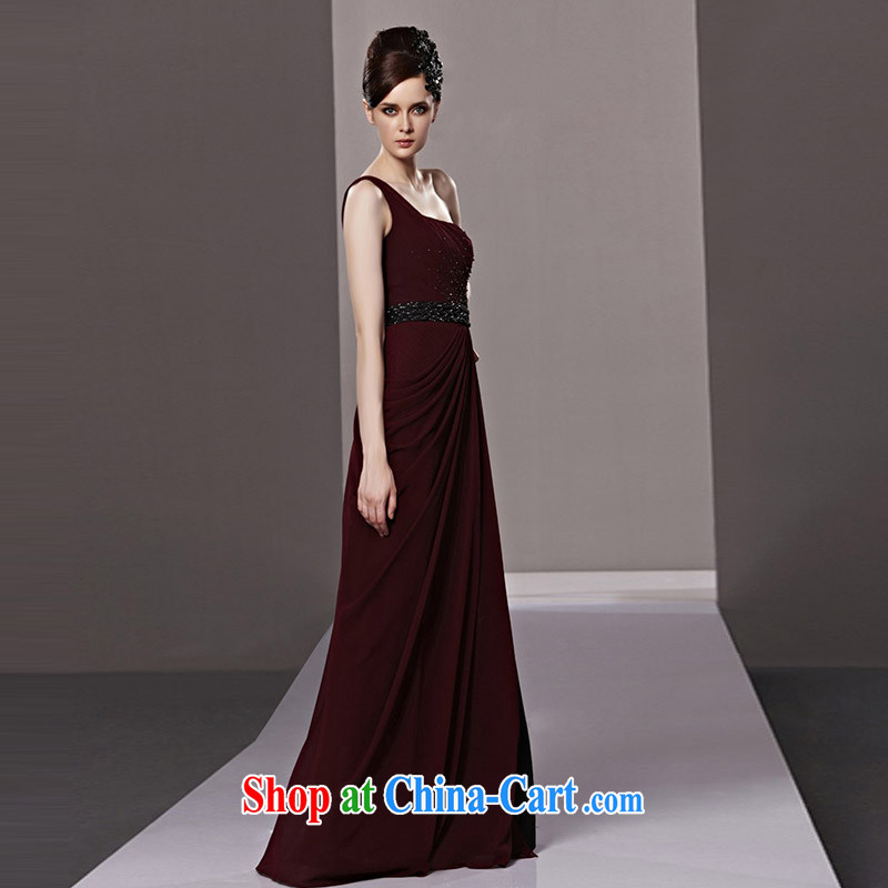 Creative Fox dress red dress bride toast winter clothing, shoulder-length, dress with elegant style chair annual dress 81,335 picture color XXL, creative Fox (coniefox), online shopping