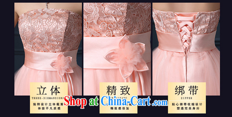 Summer 2015 new Korean double-shoulder bridesmaid short bridal wedding banquet dress pink made final pictures, price, brand platters! Elections are good character, the national distribution, so why buy now enjoy more preferential! Health