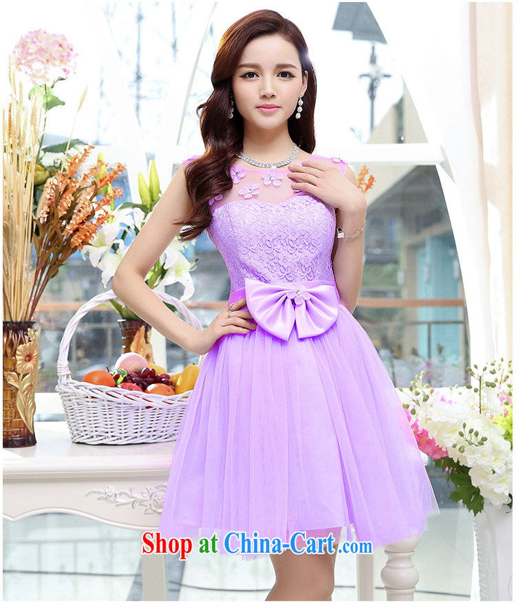 Kam-ming Yin Yue 7 summer 2015 new only American wedding dresses serving toast dress banquet service, short purple XL pictures, price, brand platters! Elections are good character, the national distribution, so why buy now enjoy more preferential! Health