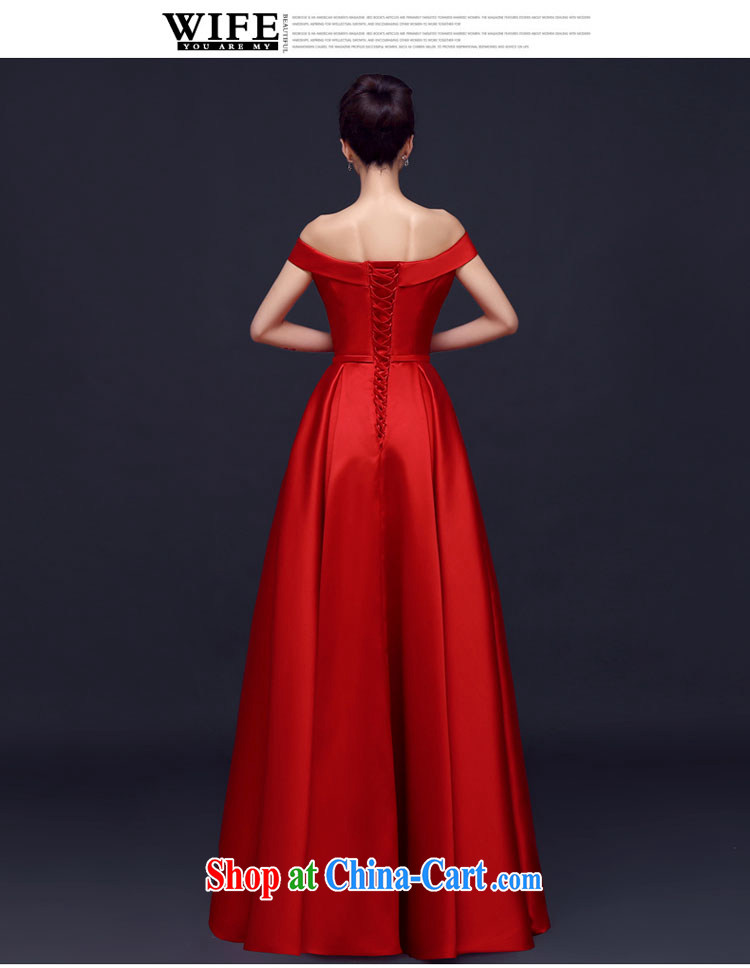 banquet dress long, 2015 new spring bridal toast Service Annual Meeting of the persons chairing wedding dress a field shoulder female Red long L pictures, price, brand platters! Elections are good character, the national distribution, so why buy now enjoy more preferential! Health