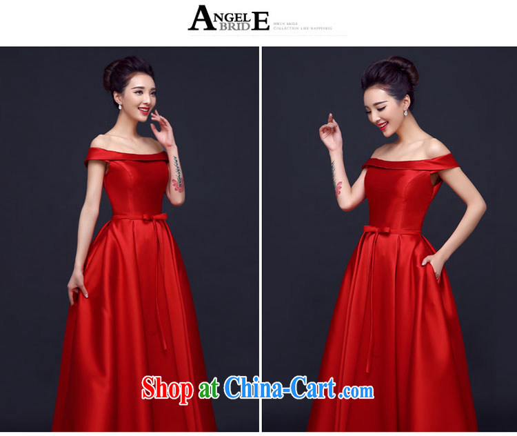 banquet dress long, 2015 new spring bridal toast Service Annual Meeting of the persons chairing wedding dress a field shoulder female Red long L pictures, price, brand platters! Elections are good character, the national distribution, so why buy now enjoy more preferential! Health