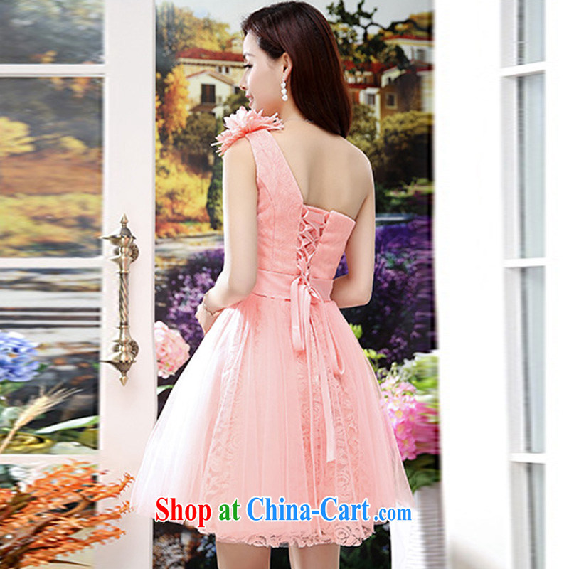 Kam-ming Yin Yue 7 summer 2015 new only American wedding dresses serving toast dress banquet service, short, pink XL, Kam-ming 7 Yin Yue, shopping on the Internet