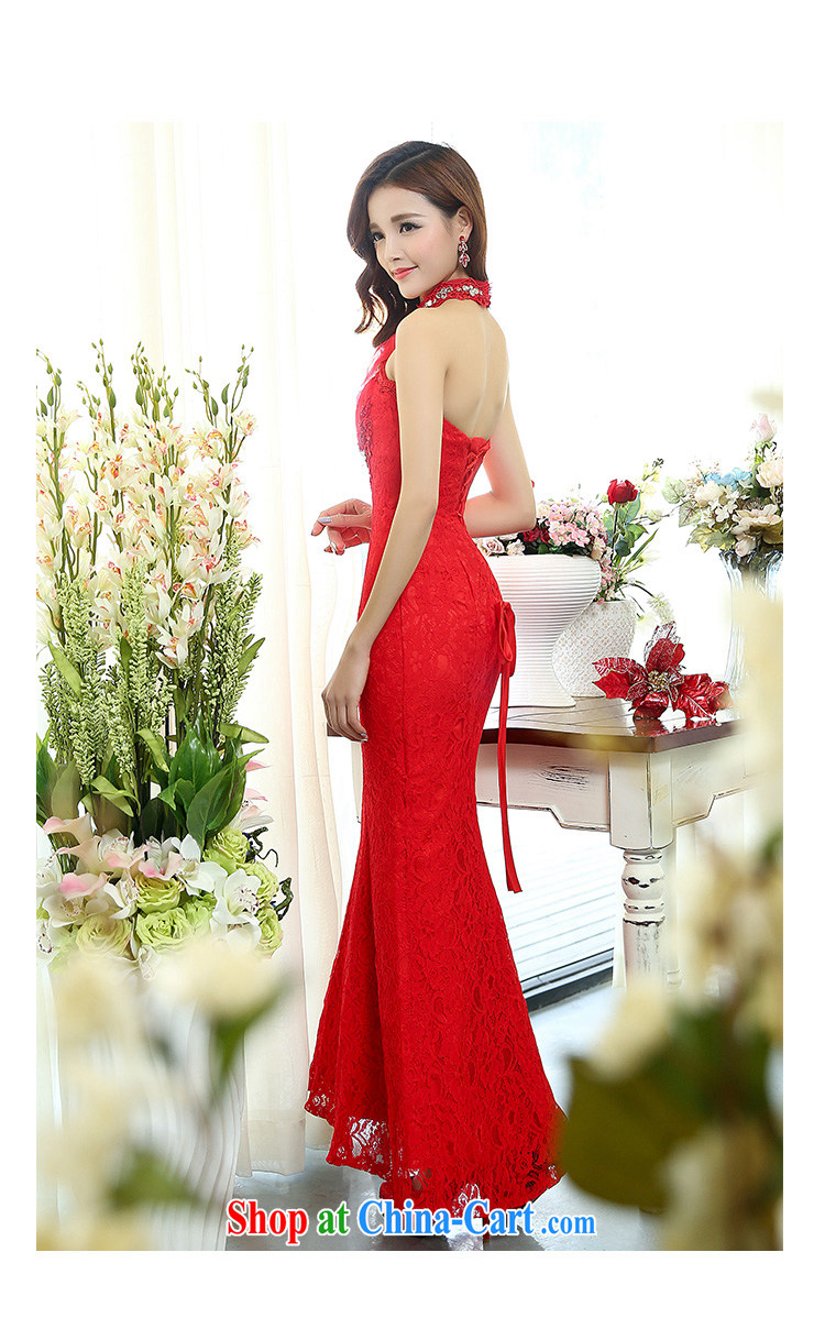 Kam-ming Yin Yue 7 summer 2015 new, only US-style dress uniform toast dress banquet service, long red XL pictures, price, brand platters! Elections are good character, the national distribution, so why buy now enjoy more preferential! Health