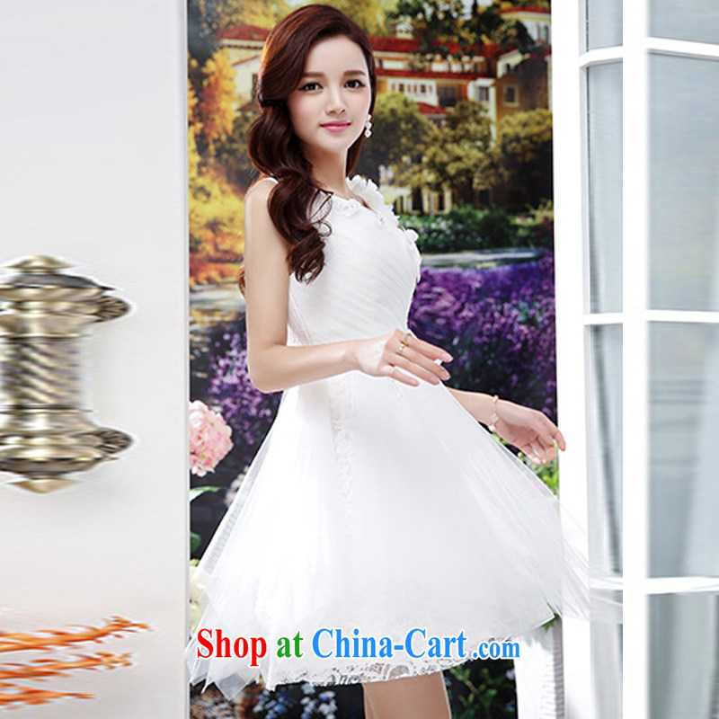 Kam Ming Yin Yue 7 summer 2015 new, only the US wedding dresses serving toast dress banquet service, short white S, Kam-ming 7 Yin Yue, shopping on the Internet