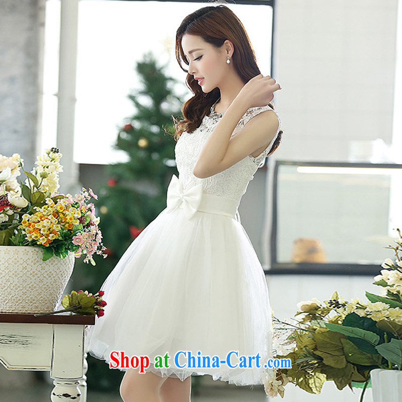 Kam Ming Yin Yue 7 summer 2015 new, only the US wedding dresses serving toast dress banquet service, short white XL, Kam-ming 7 Yin Yue, shopping on the Internet