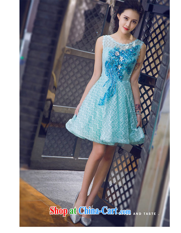 Love Life retro summer 2015 New Field shoulder-neck banquet dress bridesmaid dresses small shaggy dress Lake green XXL pictures, price, brand platters! Elections are good character, the national distribution, so why buy now enjoy more preferential! Health