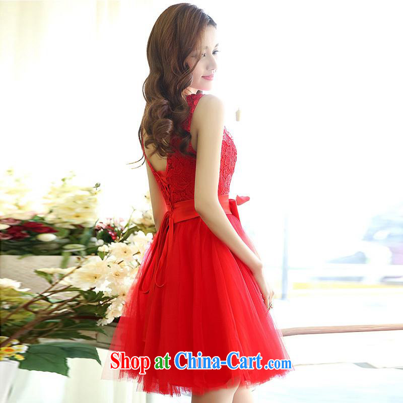 Kam-ming Yin Yue 7 summer 2015 new, only the US wedding dresses serving toast dress banquet service, short, red XL, Kam-ming Yin Yue 7, shopping on the Internet