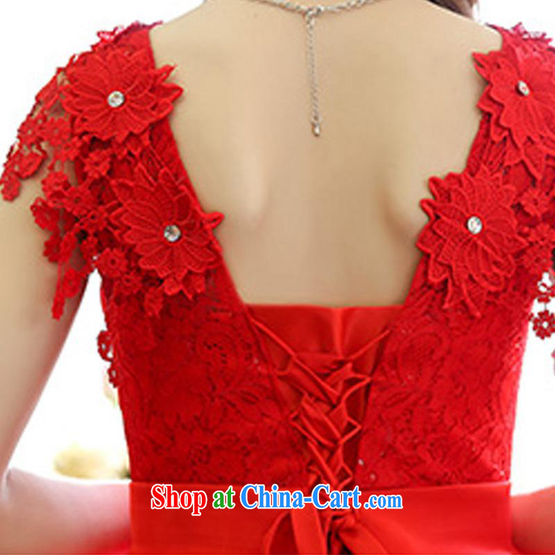 Kam Ming Yin Yue 7 summer 2015 new, only the US wedding dresses serving toast dress banquet service, red L, Kam-ming 7 Yin Yue, shopping on the Internet