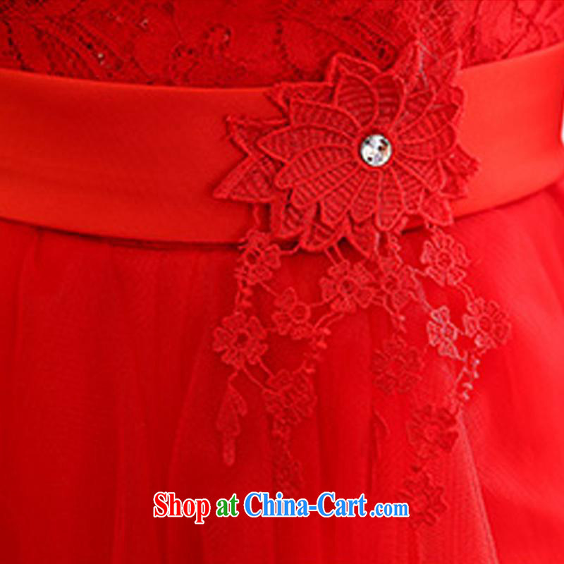 Kam Ming Yin Yue 7 summer 2015 new, only the US wedding dresses serving toast dress banquet service, red L, Kam-ming 7 Yin Yue, shopping on the Internet