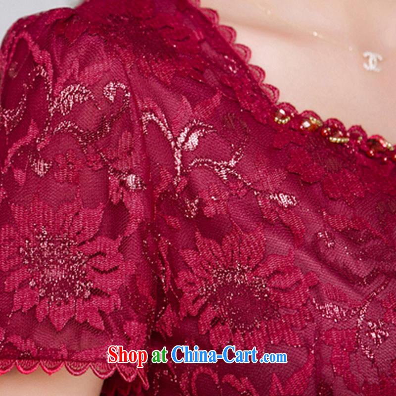 The Code dress upscale silk aura cultivating festive wedding dress cheongsam dress Map Color M, international standard, and shopping on the Internet