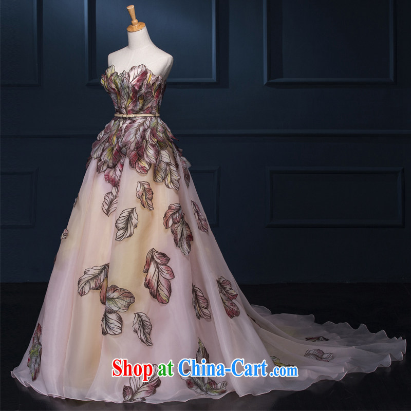 It is the JUSERE wedding dresses 2015 the licensing model show star Shu Qi Cannes Film Festival, the Butterfly stamp large double-yi long skirt dress suit high-end custom contact customer service, it is not set, and shopping on the Internet