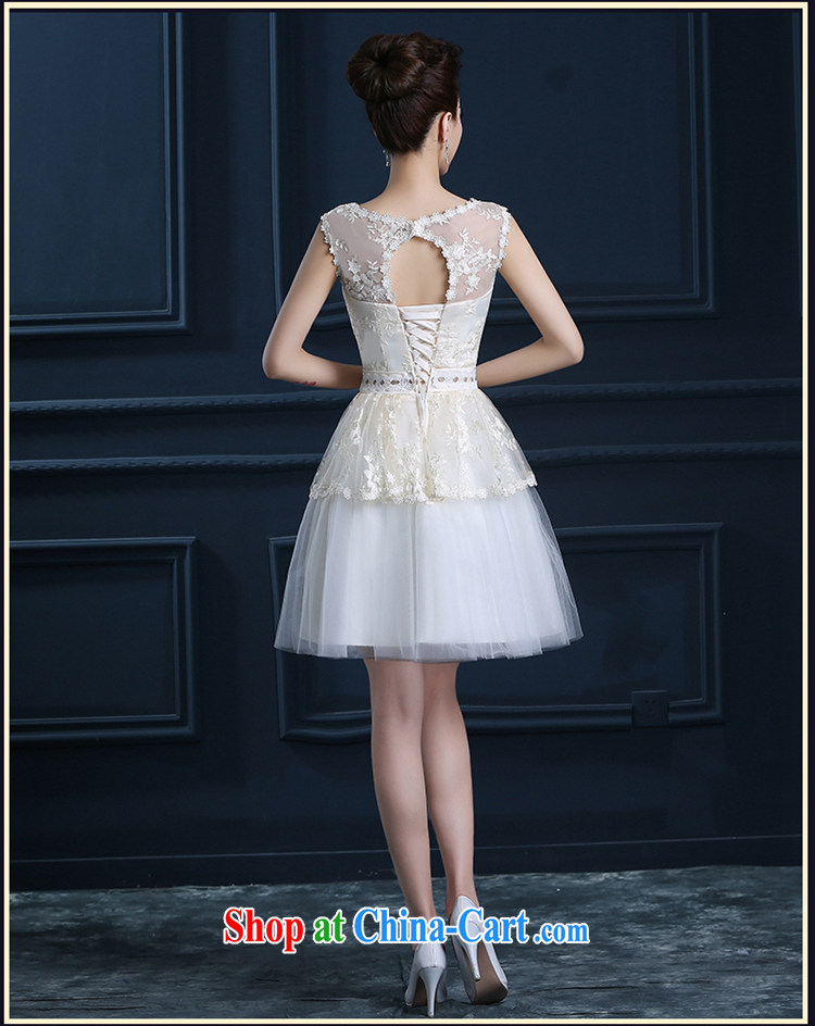 bridesmaid dresses summer 2015 new dual-shoulder larger graphics thin banquet bridal wedding banquet dress champagne color sleeves in the final pictures, price, brand platters! Elections are good character, the national distribution, so why buy now enjoy more preferential! Health