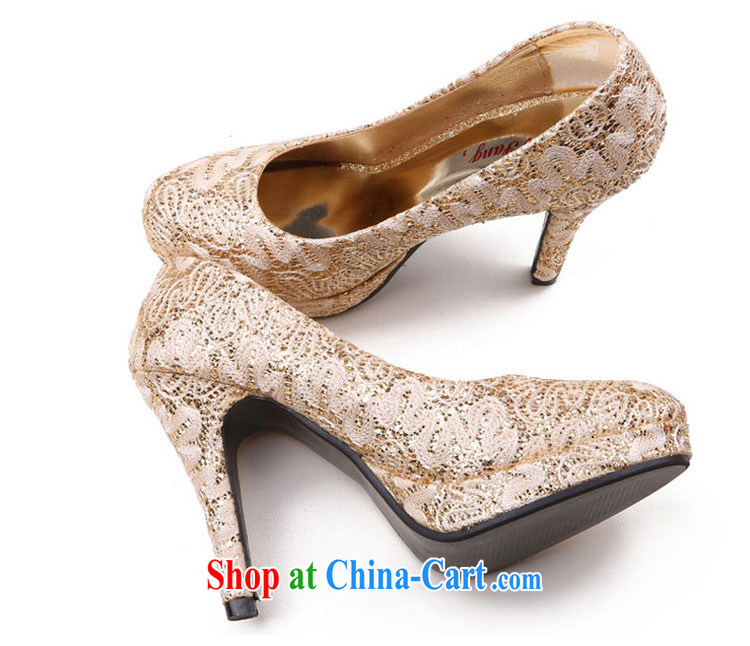 2015 new wedding shoes women shoes high heel shoes sweet flowers waterproof single marriage shoes women shoes wedding shoes red 39 pictures, price, brand platters! Elections are good character, the national distribution, so why buy now enjoy more preferential! Health